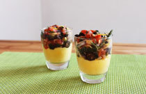 Raclette polenta