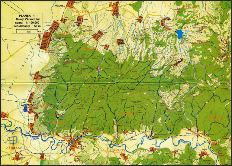 Munții Zărandului 1-harta-muntii-zarandului