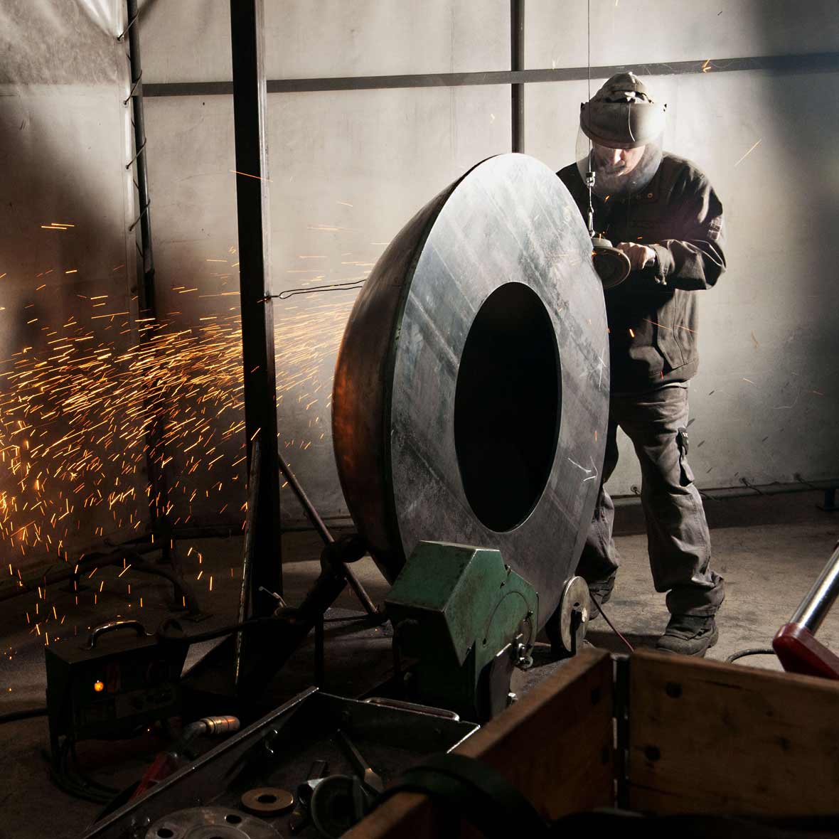 Feuerring - das Original, Skulptur und Grill in einem I bei Bestswiss