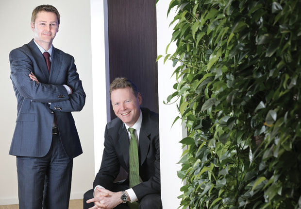 (l-r) Ralf Jansen, David Eatough