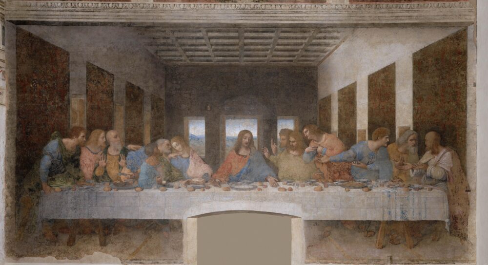 Scontro tra titani: "La rivalità artistica tra Michelangelo e Leonardo durante il Rinascimento" 3 Leonardo da Vinci The Last Supper high res