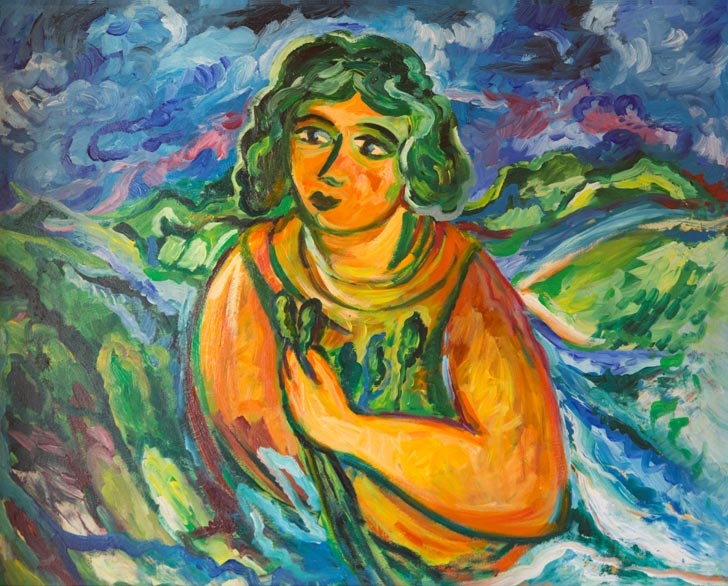 La Transavanguardia e il ritorno alla pittura e all'energia della libertà espressiva 3 2 Mimmo Germana Natura 1991