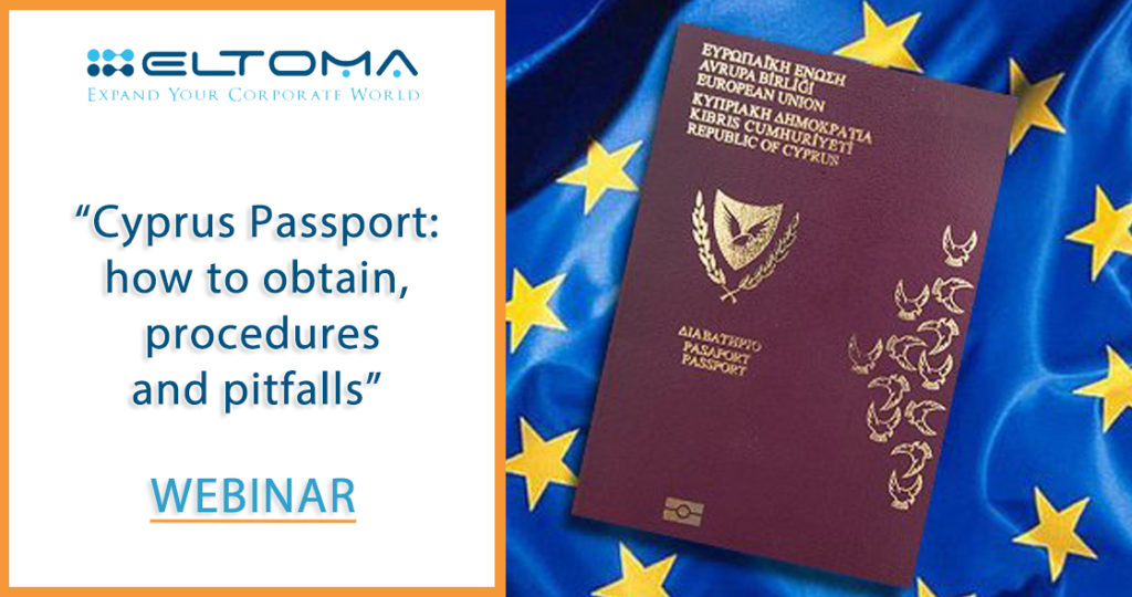Cyprus Passport how to obtain, procedures and pitfalls Eltoma