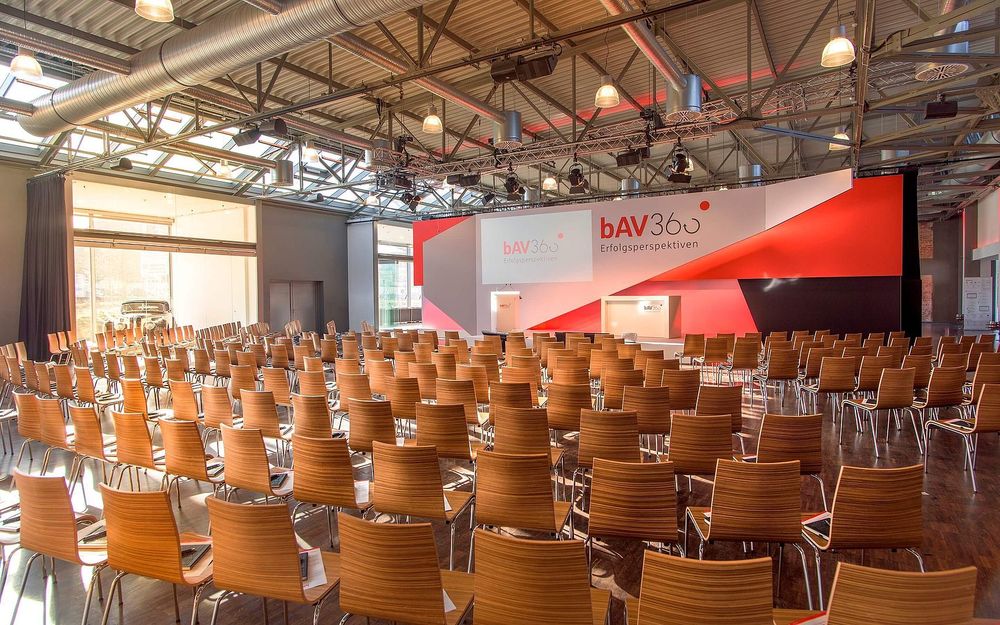 Veranstaltungsraum Legendenhalle in der Motorworld Region Stuttgart