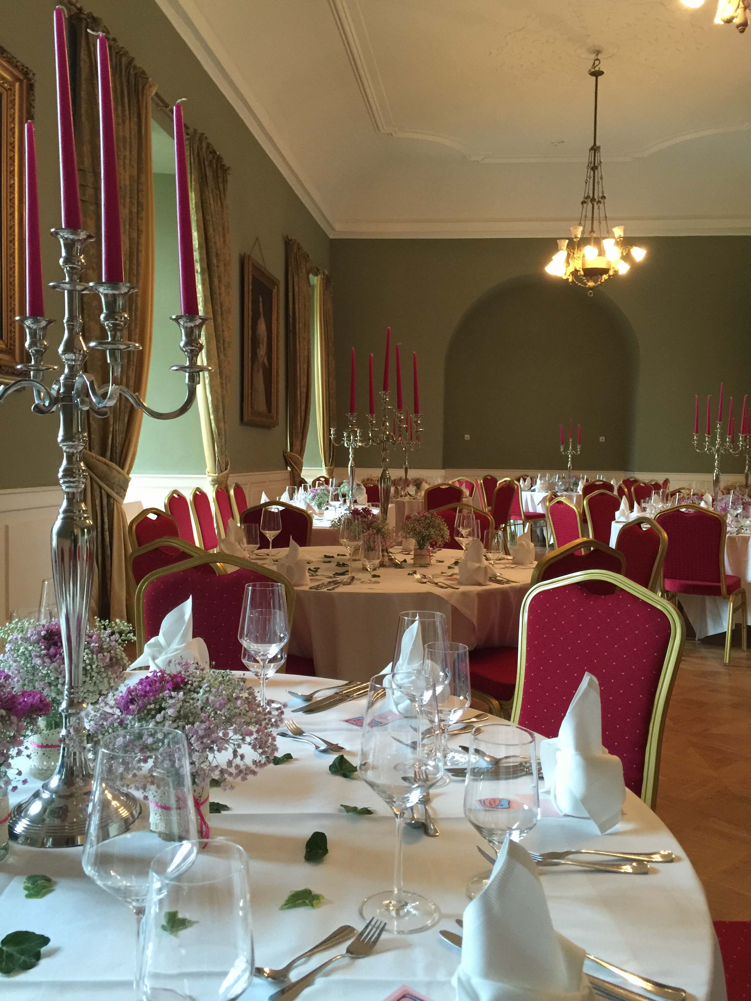 Veranstaltungsraum Gartensaal - für excellente Events bis zu 80 Personen in Bückeburg