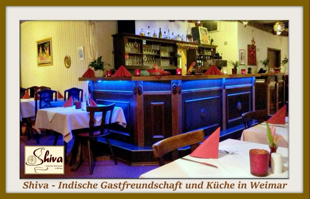 Restaurant Shiva Top Location für ihre Geburtstag bis zu 30 Gäste in Weimar