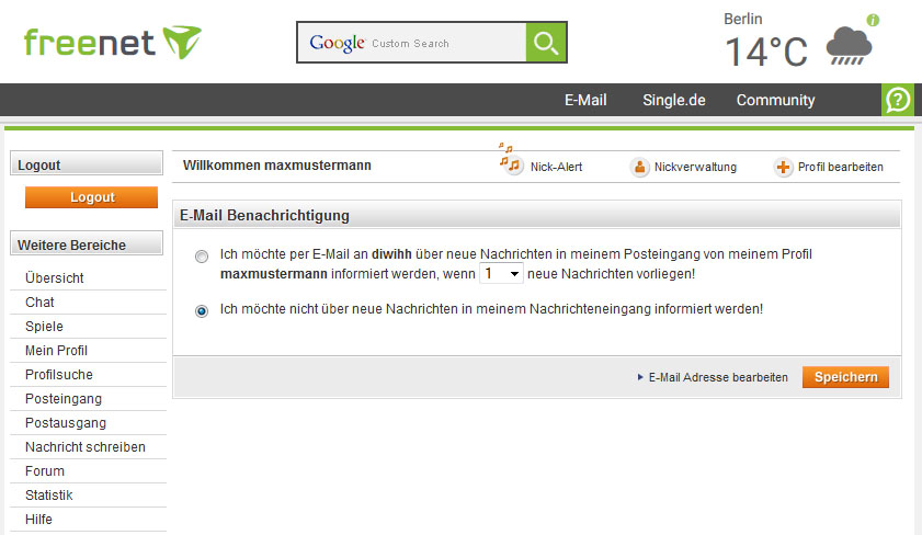 2.6 Benachrichtigungen