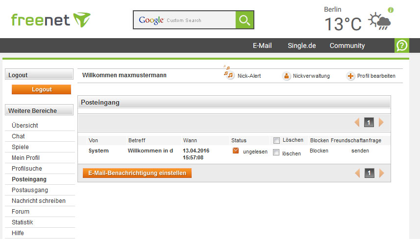 3.2 Posteingang
