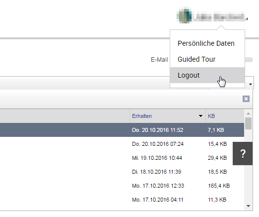 Logout