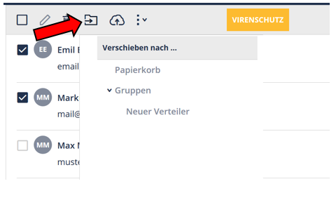 Schritt 3 Email versenden schreiben