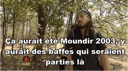 Toujours pour tous ces gens qui ont trébuché sur moi, non mais ça va aller oui