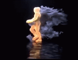 Le moment ou a l'interieur j'allais a travers la foule ,chercher de l'eau au toilette et que je sentais mon corps partir en cendre