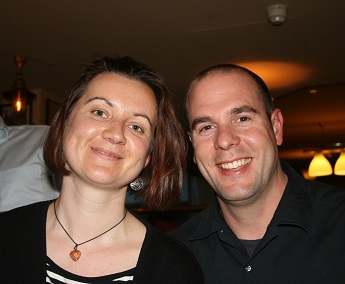 James Scramko i Justyna Bizdra Londyn 2010