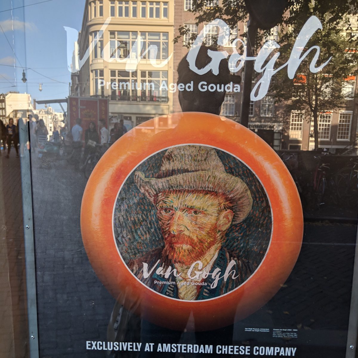 Van Gogh Premium Aged Gouda. Eigenes Foto