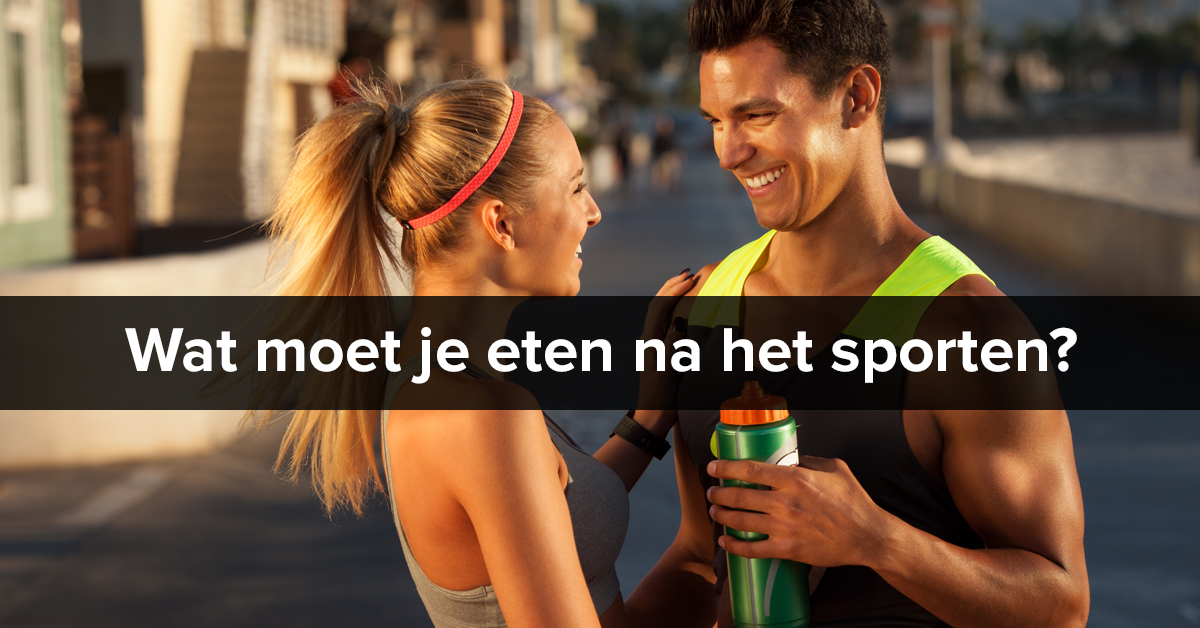 Eten na het sporten