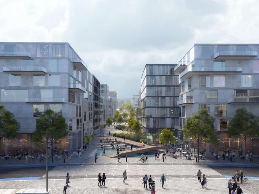 Study for Frysja neighbourhood in Oslo published