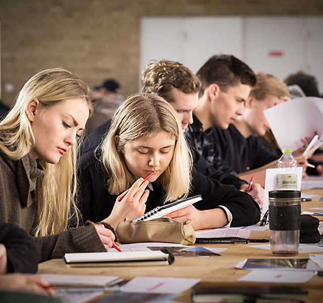 Drawing Day på arkitektskolen, 2017. Drawing Day på arkitektskolen, 2017.