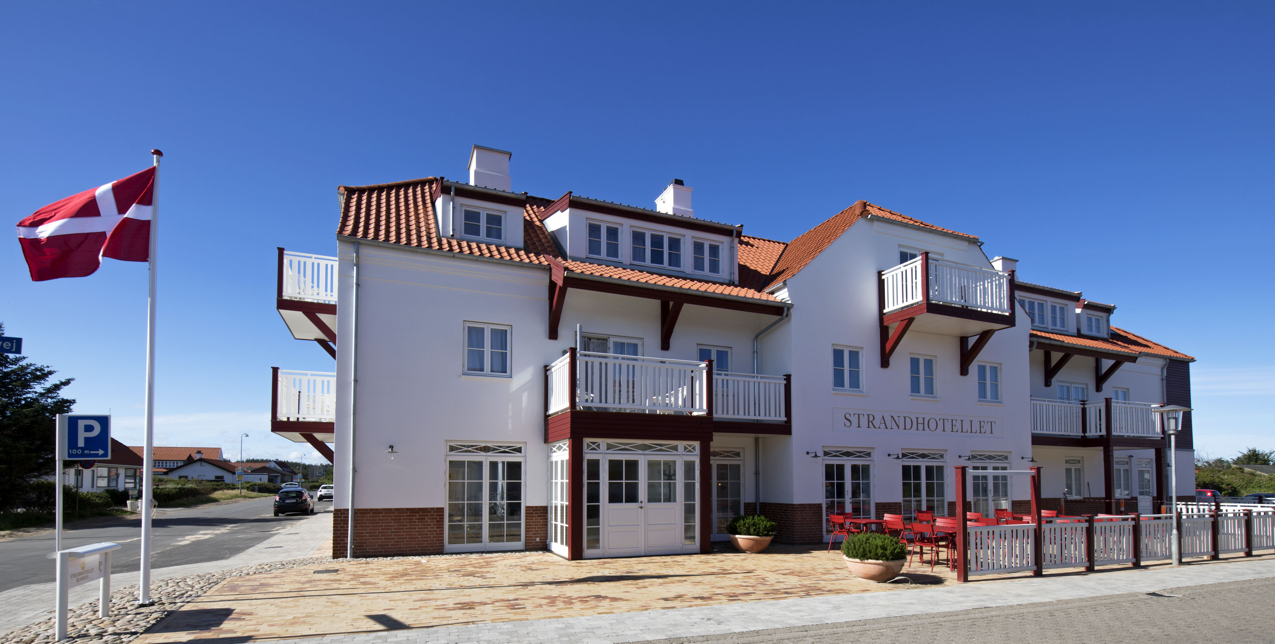 Strandhotellet Blokhus restaurant in Blokhus, Denmark