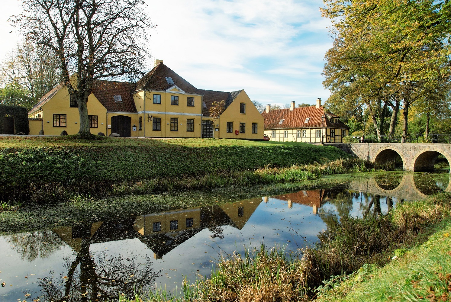 Vallø Slotskro restaurant in Køge