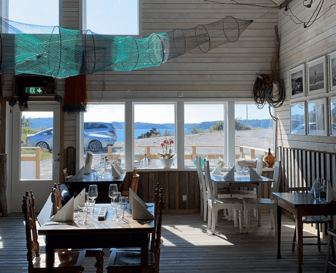 Café Västbacken, Tanumshede, Sweden