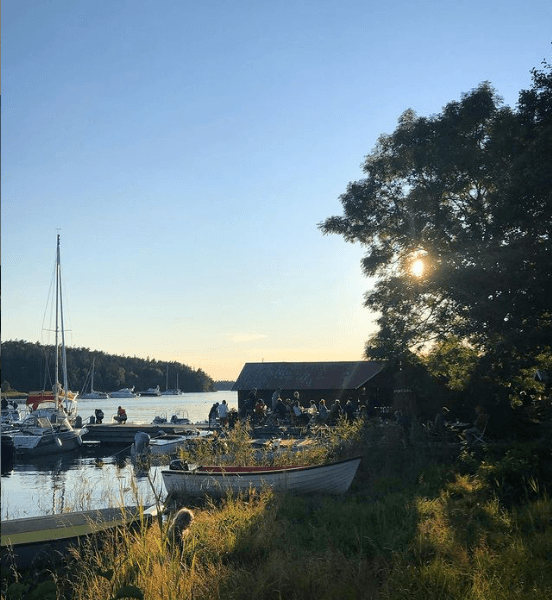 Gällnö bar, Gallnoby, Sweden