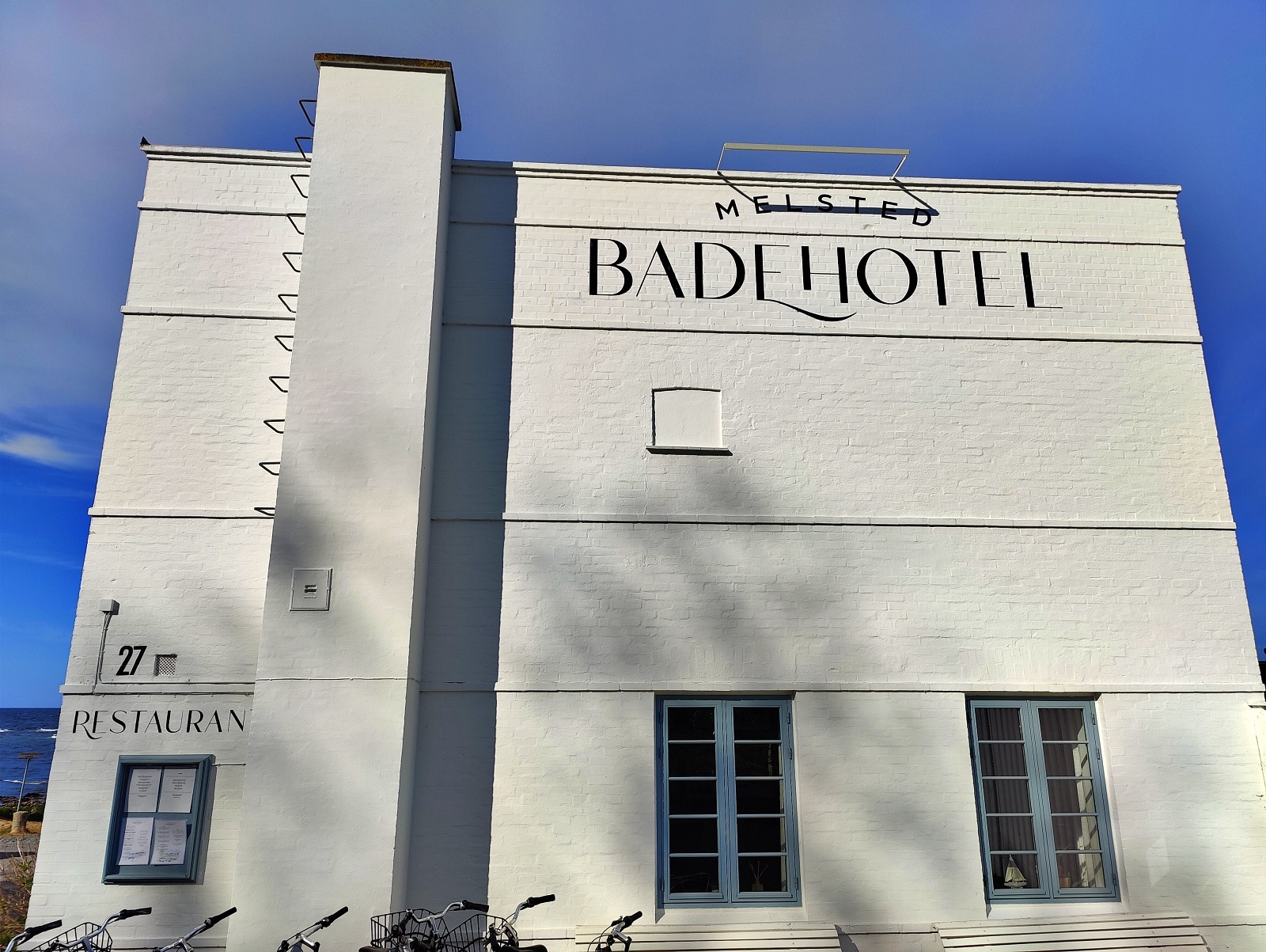 Melsted Badehotel restaurant in Gudhjem