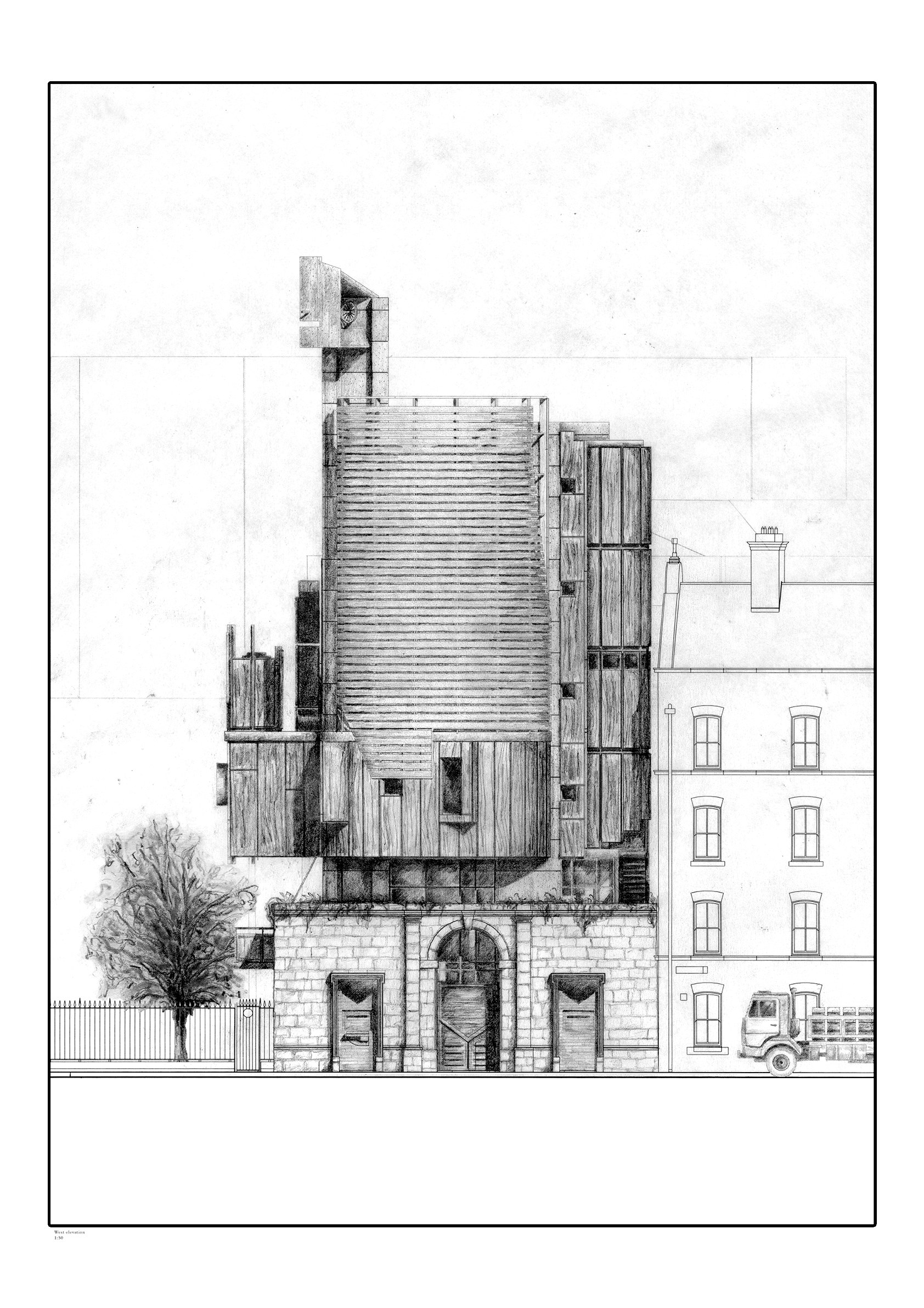 West elevation