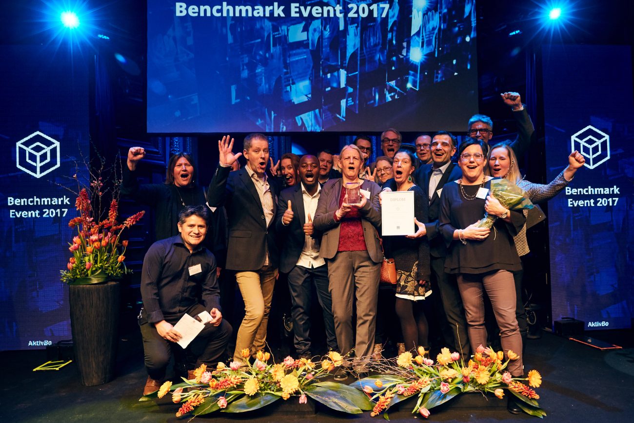 Vinnare av Kundkristallen på Benchmark Event