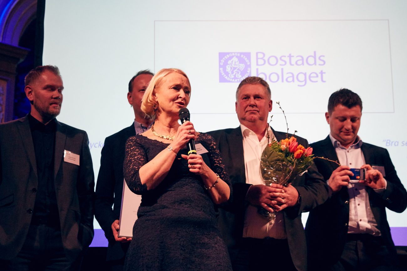 Bostadsbolaget - största lyft Serviceindex över 9000 lgh