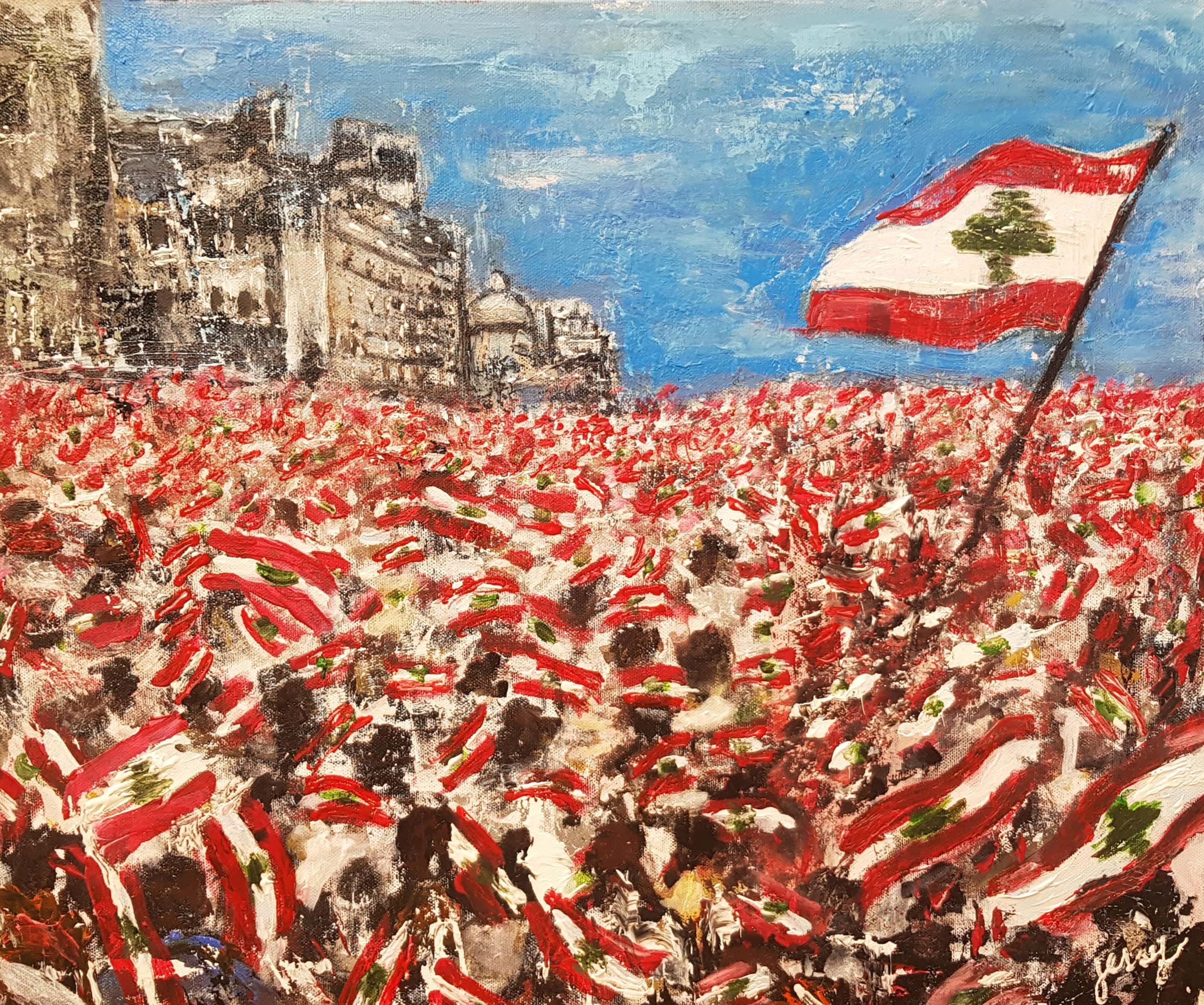 Spotlight on The Lebanese Revolution Artscoops