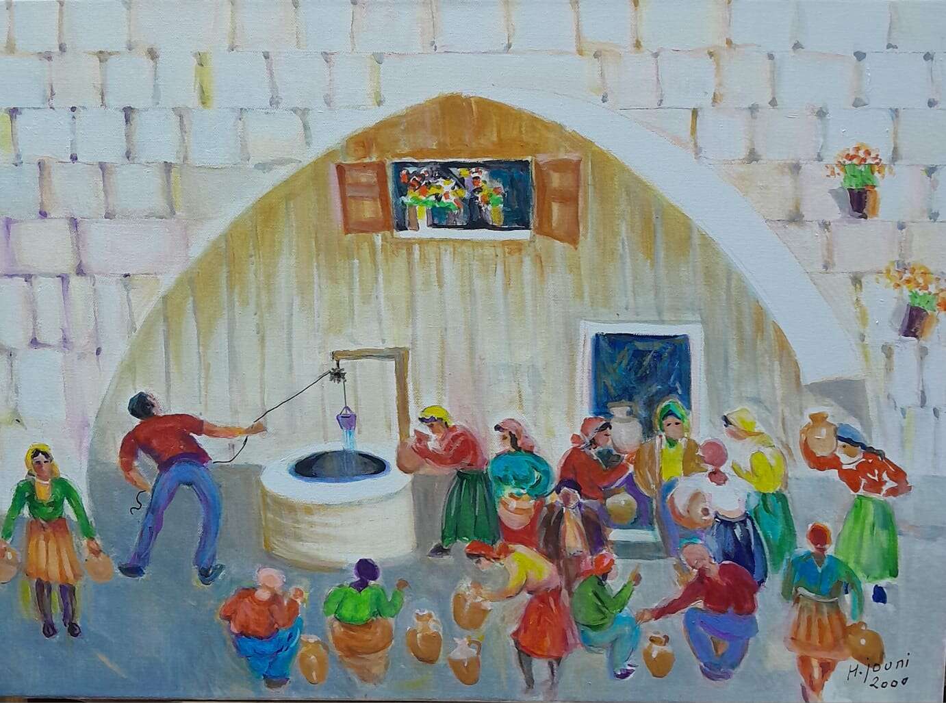 gallery artwork titled: السقا image alt