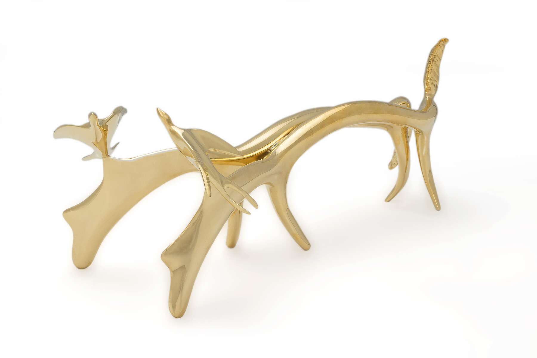 gallery artwork titled: "Gazelle in Love"  image alt