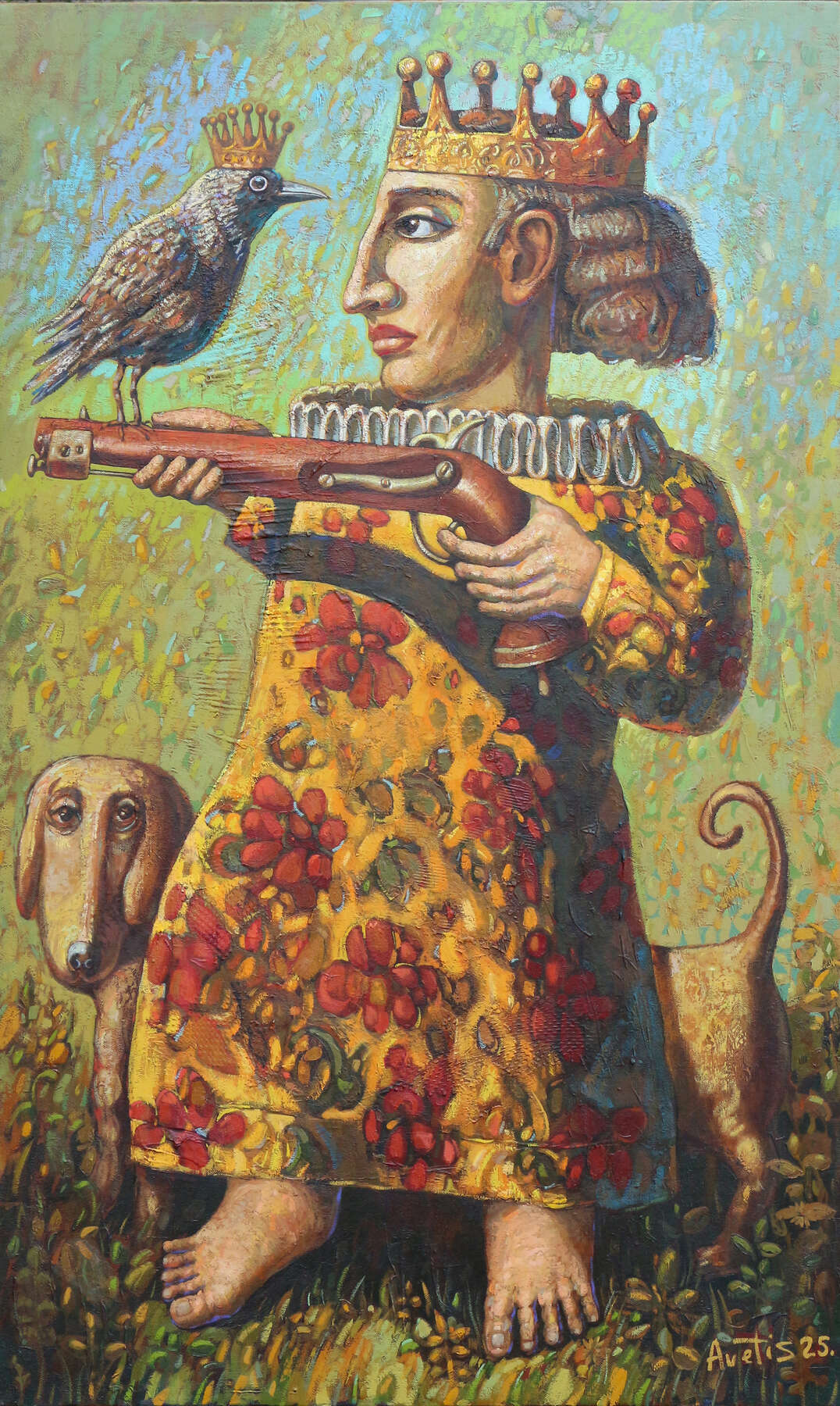 gallery artwork titled: The Hunter King image alt