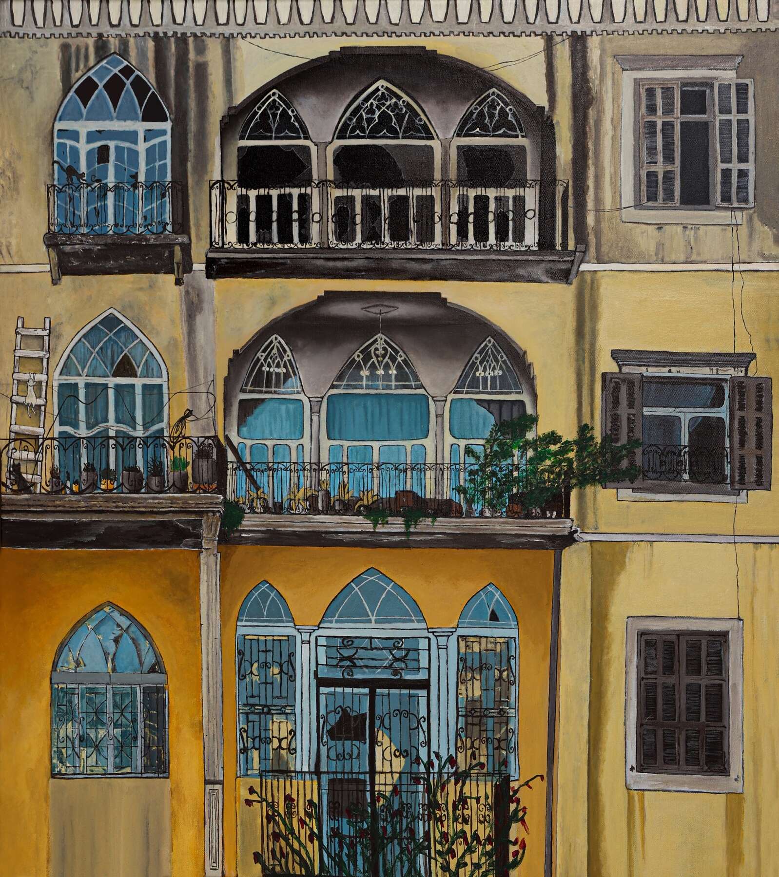 gallery artwork titled: Echoes of Beirut image alt