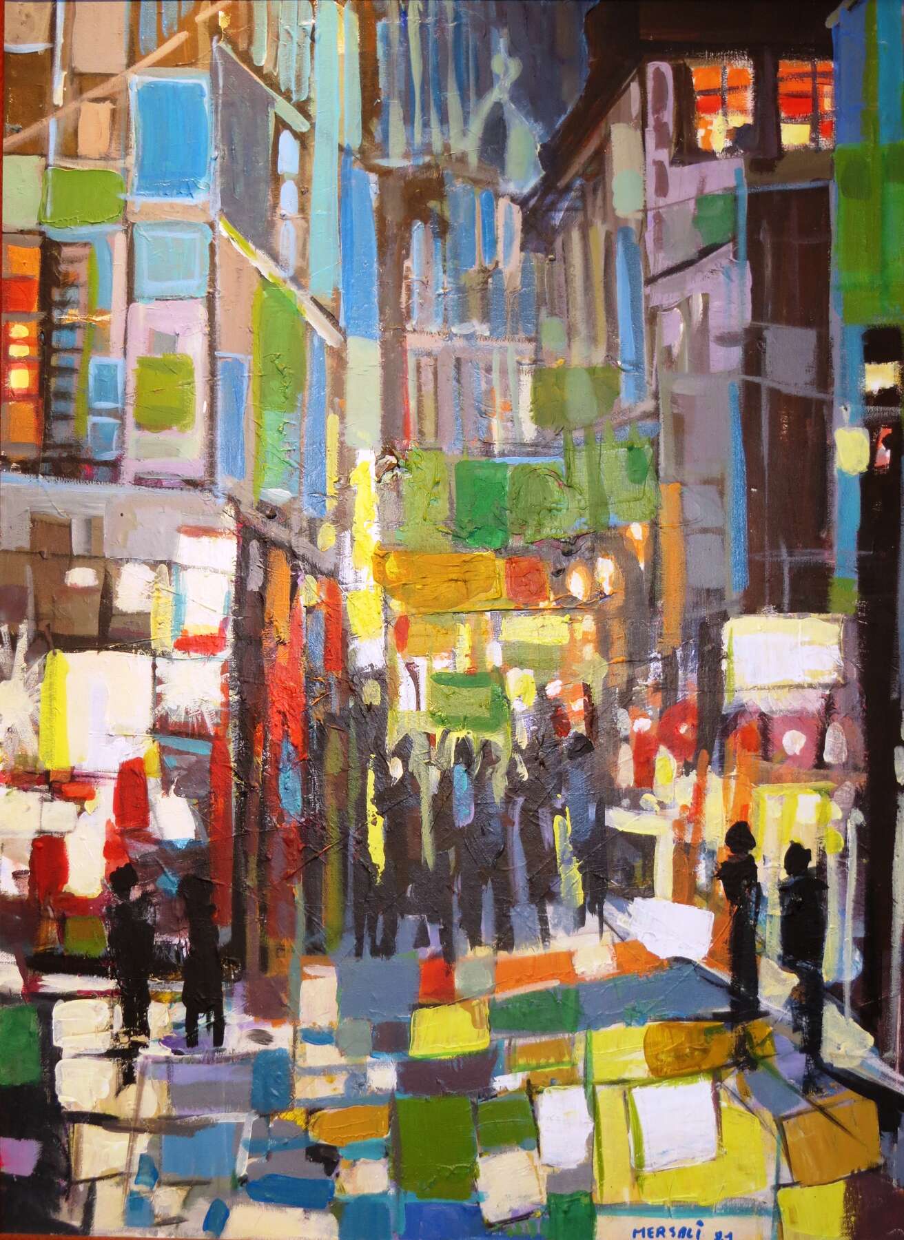 gallery artwork titled: Montmartre le Soir image alt