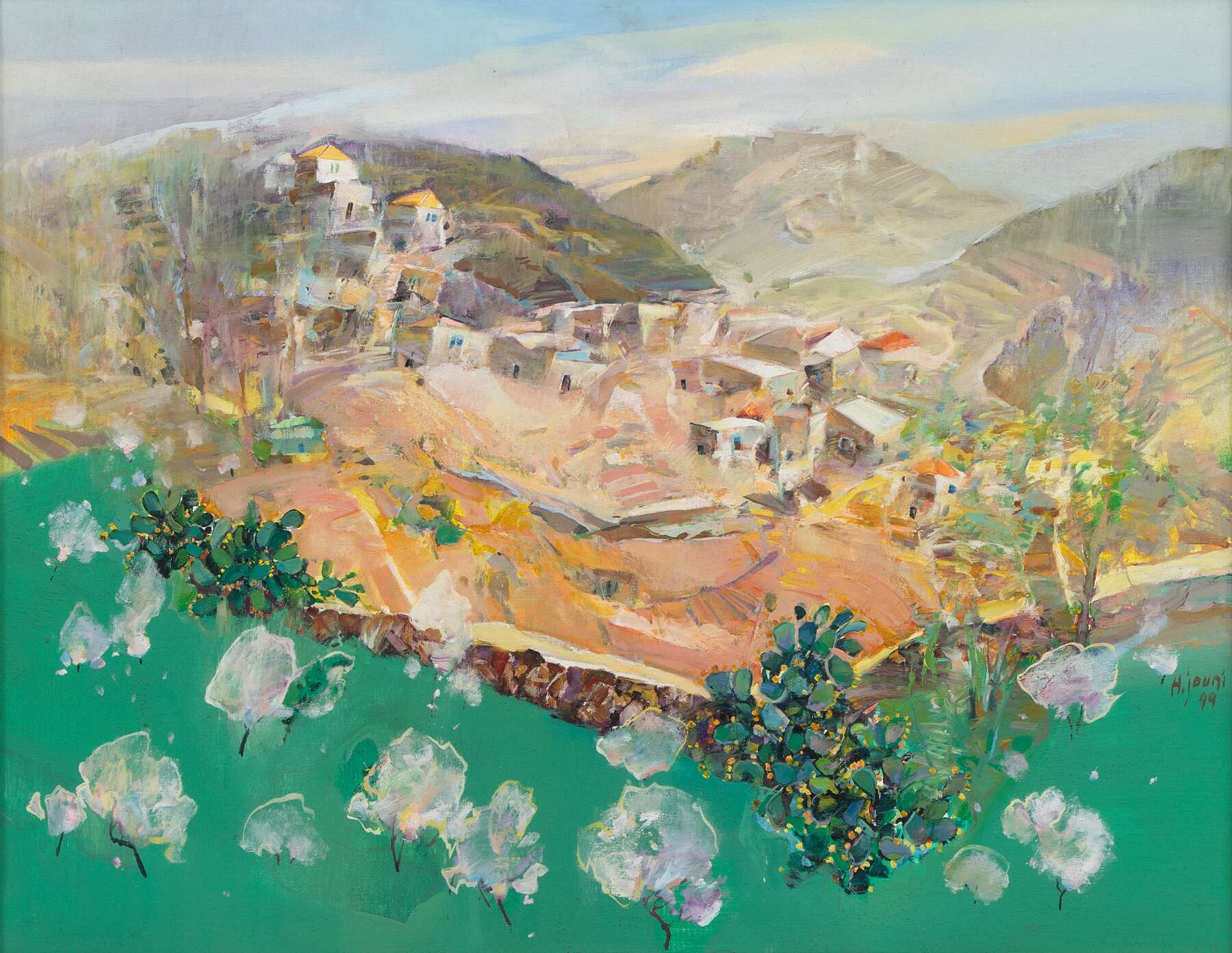 gallery artwork titled: Lebanese Landscape image alt