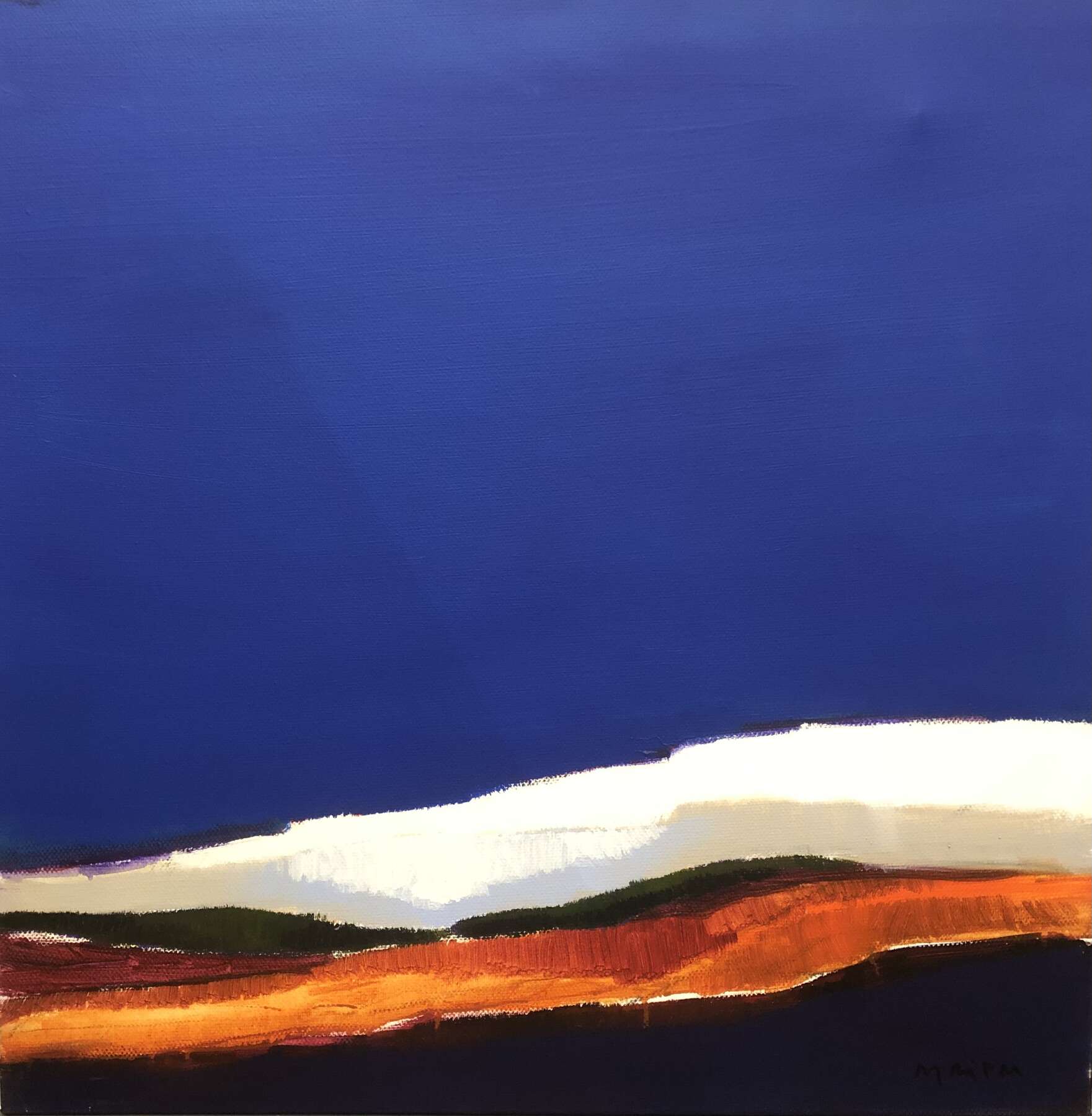 gallery artwork titled: Paysage Rouge image alt