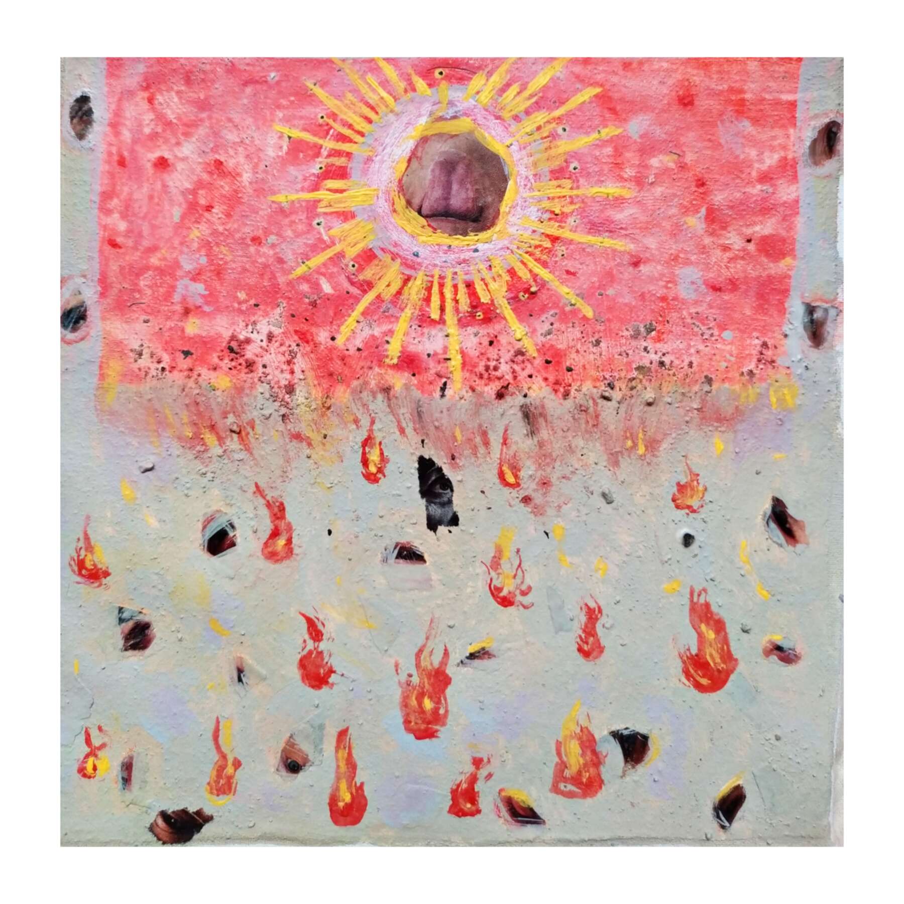 gallery artwork titled: The Playful Deity and the Crowds A Cynical Divine Love image alt