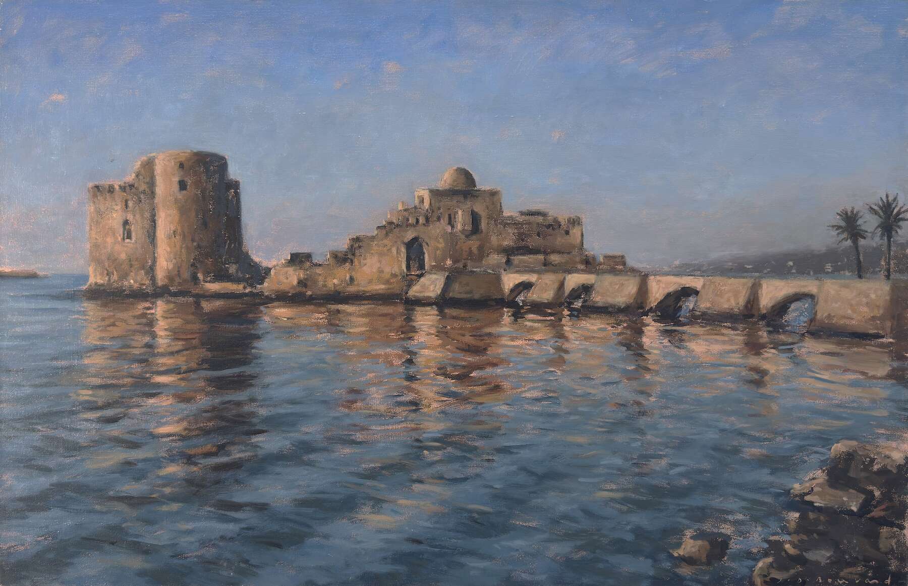 gallery artwork titled: Le Chateau de Sidon image alt