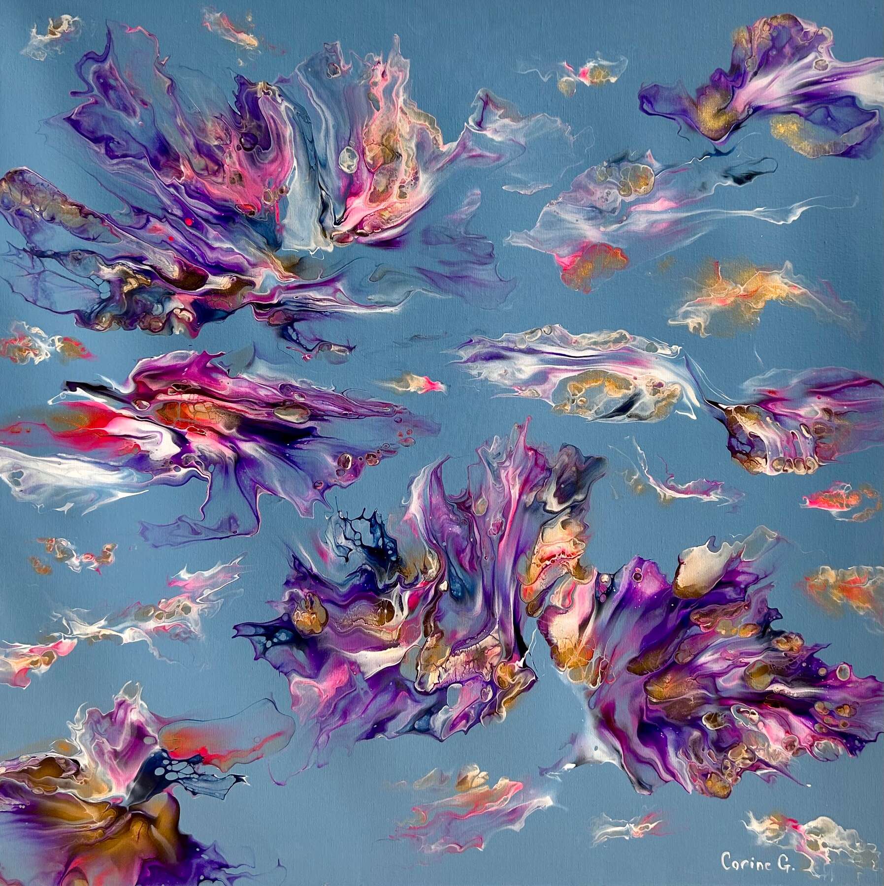 gallery artwork titled: Azure Reflections image alt