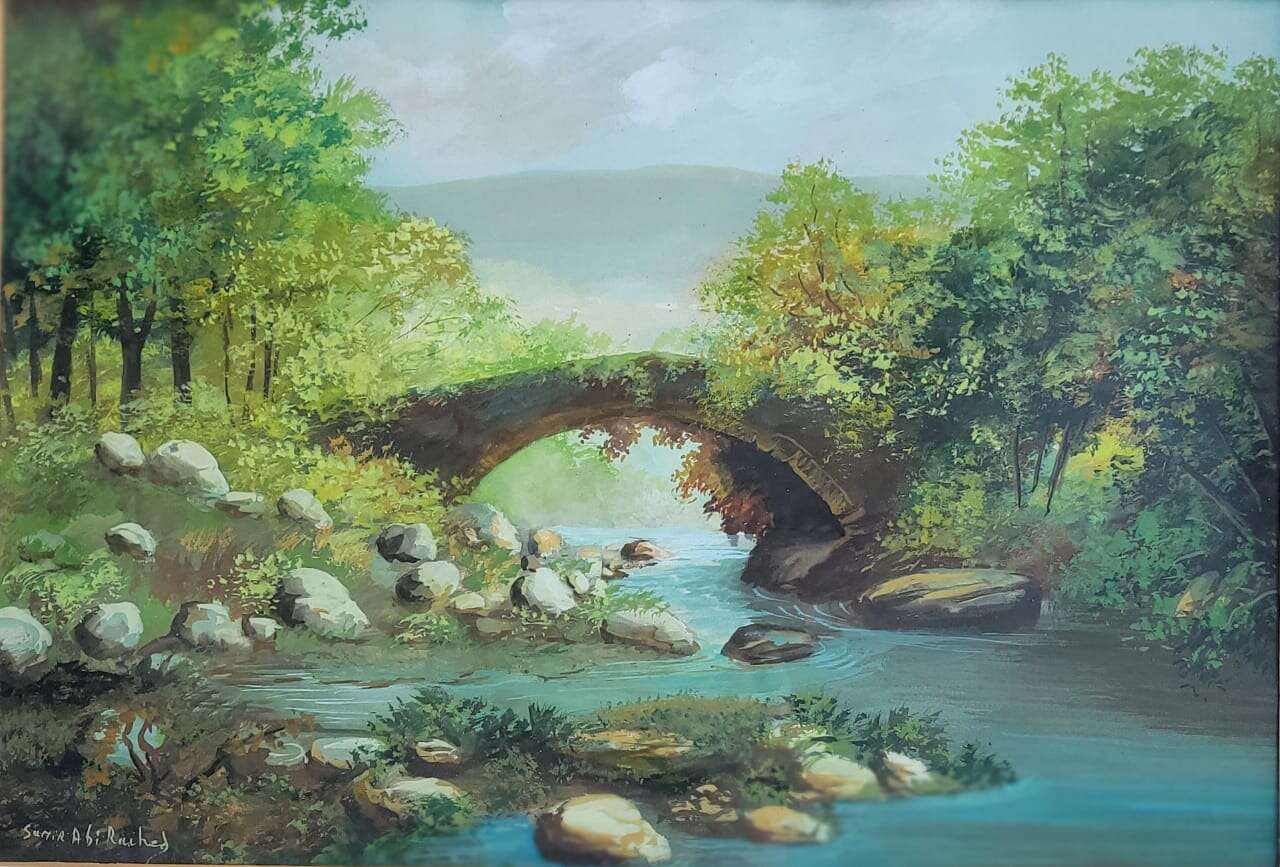 private sale artwork titled: Lebanese Landscape