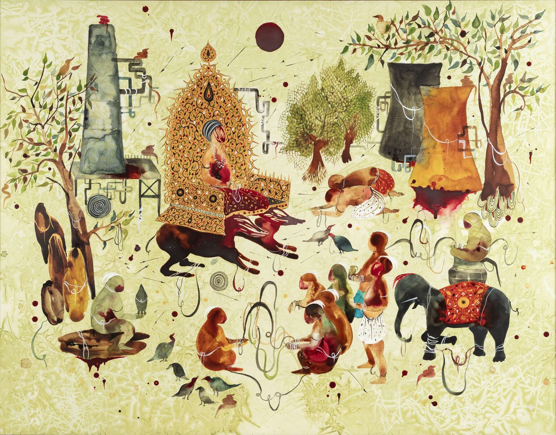 private sale artwork titled: Red Ruby