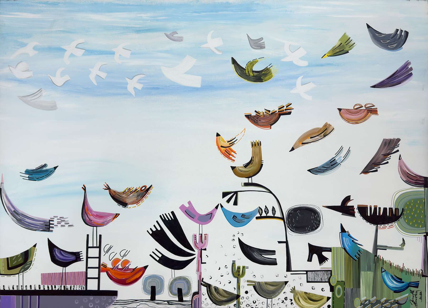 gallery artwork titled: Le Paradi  image alt