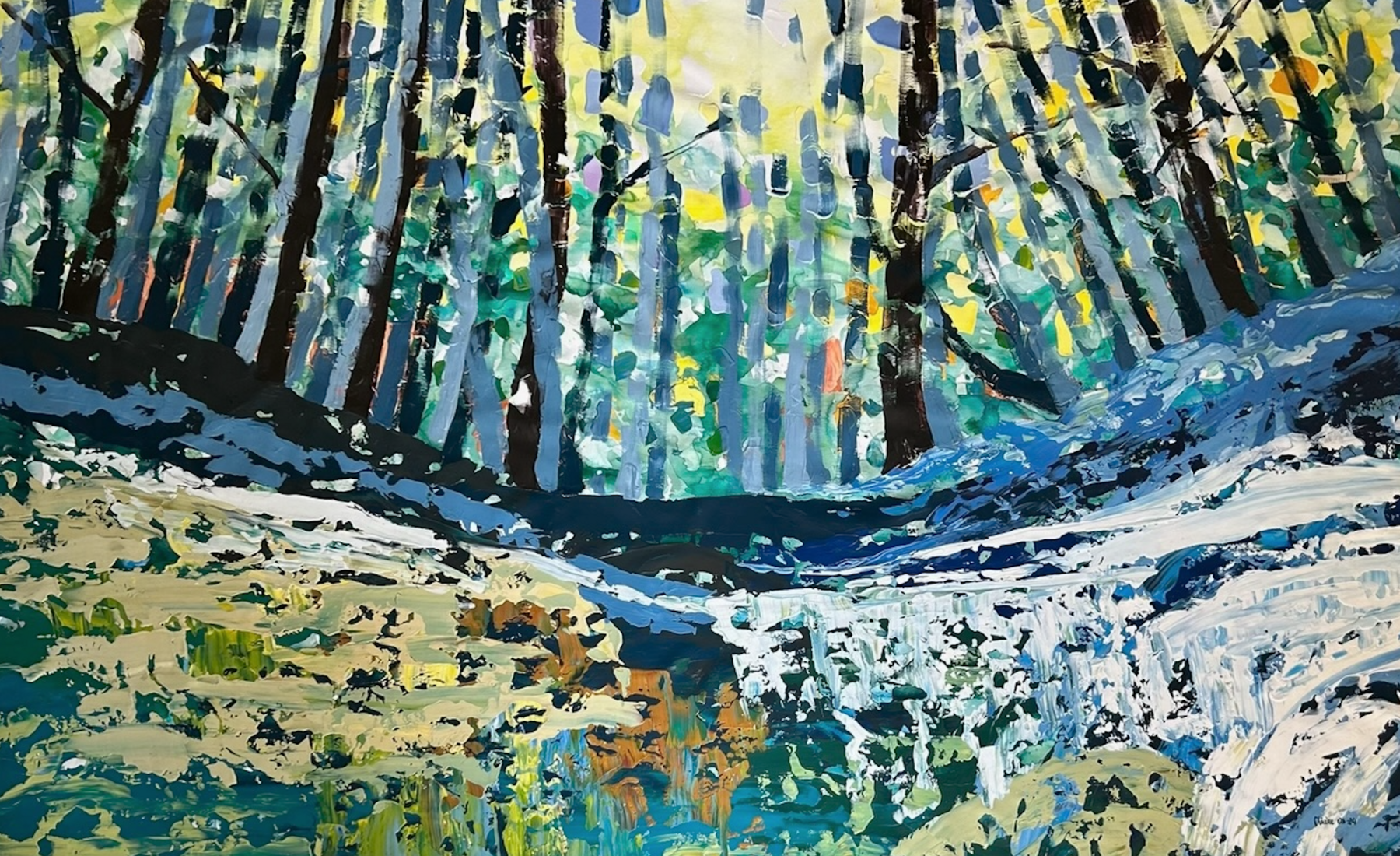 gallery artwork titled: The Edge of the Woods image alt