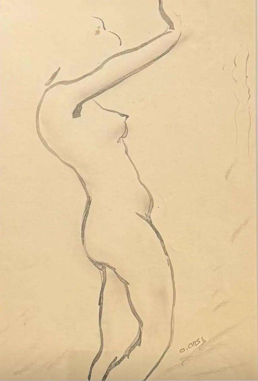 private sale artwork titled: Nude