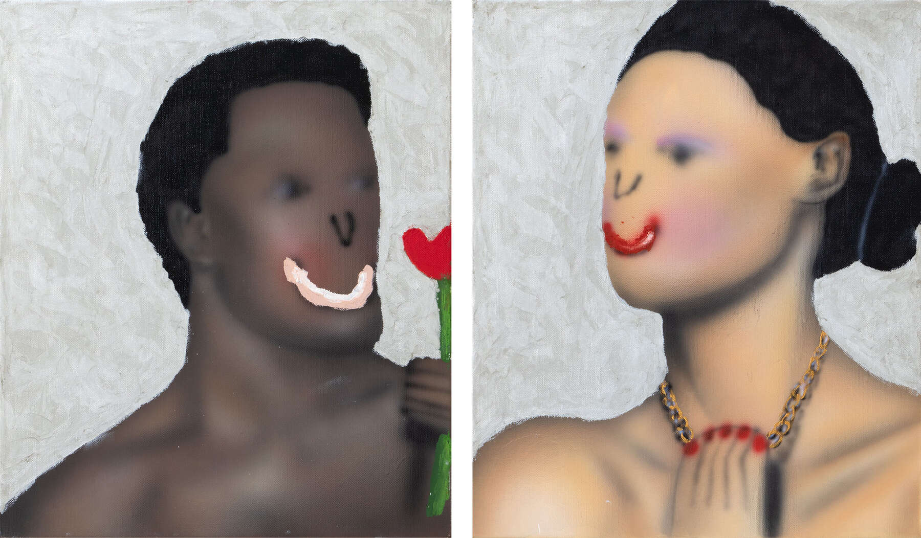 gallery artwork titled: Mr & Mrs. Loner image alt