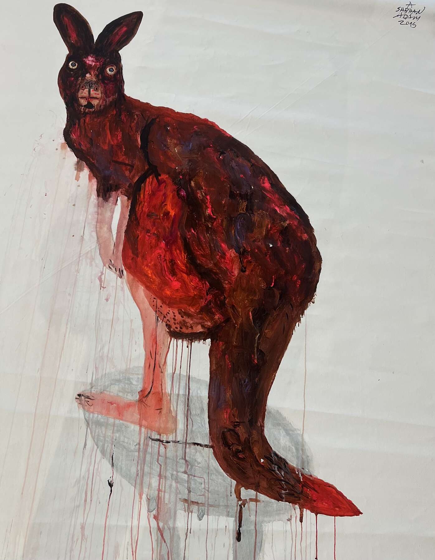 gallery artwork titled: Visit to Australia image alt