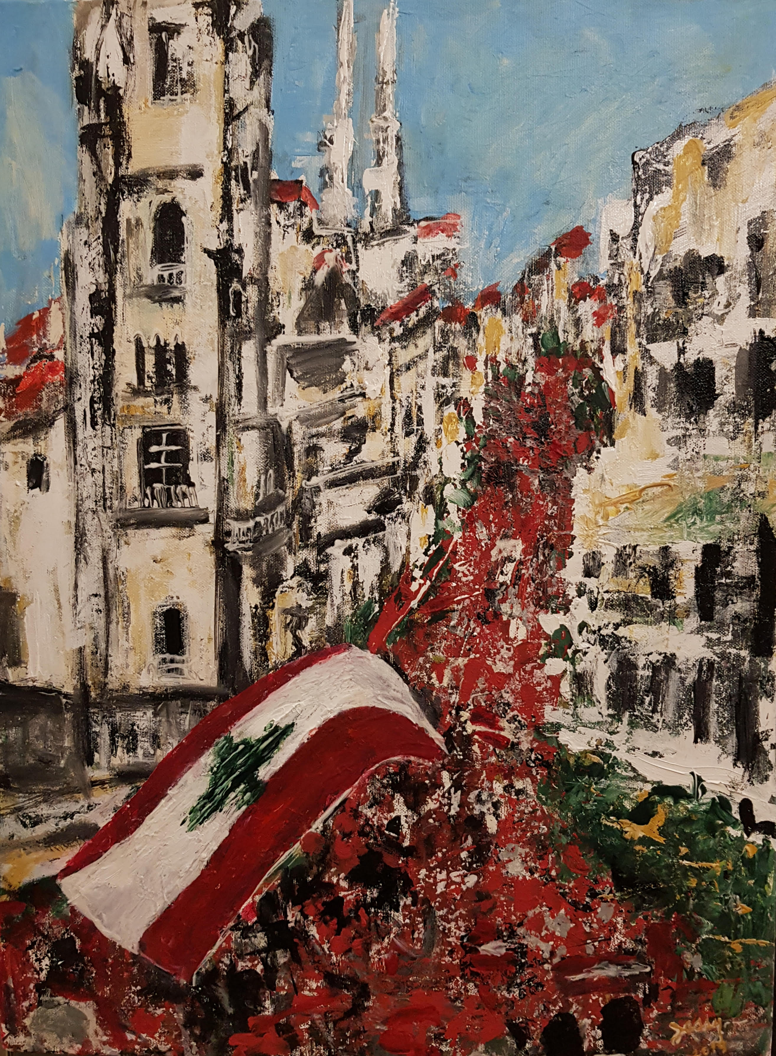 Spotlight on The Lebanese Revolution Artscoops