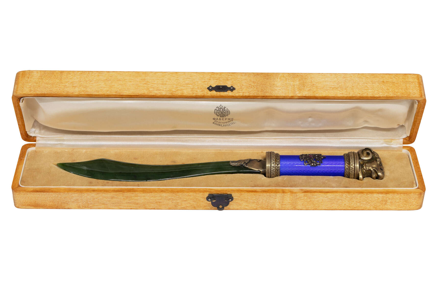 gallery artwork titled: Guilloché Enamel Letter Opener image alt