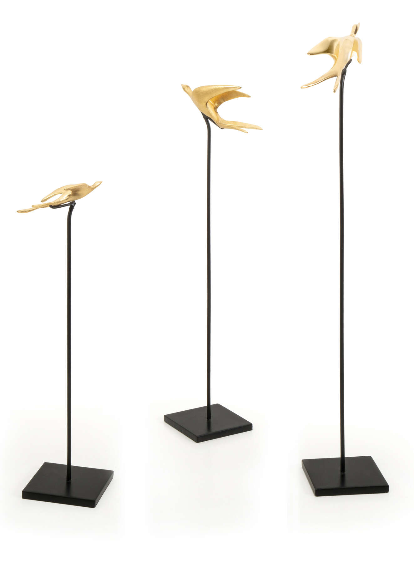 gallery artwork titled: Set of 3 Swallows image alt